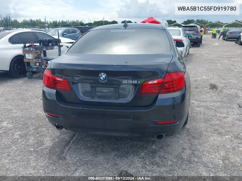 WBA5B1C55FD919780 2015 BMW 535I