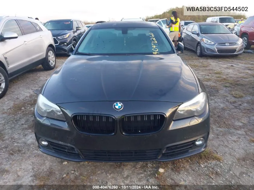 WBA5B3C53FD544502 2015 BMW 535I xDrive