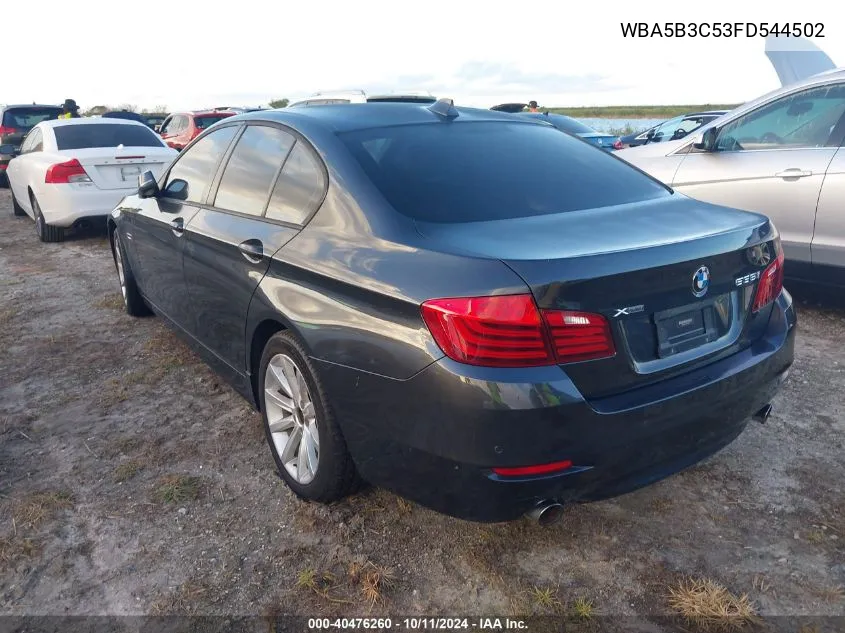 WBA5B3C53FD544502 2015 BMW 535I xDrive