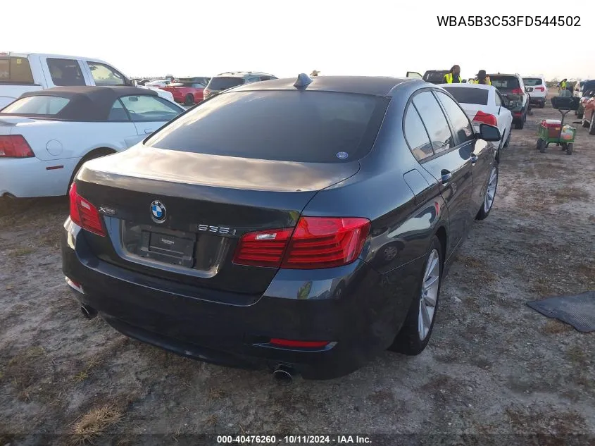 WBA5B3C53FD544502 2015 BMW 535I xDrive