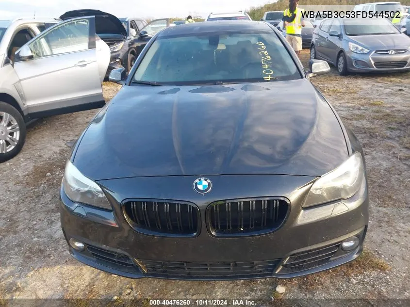 WBA5B3C53FD544502 2015 BMW 535I xDrive