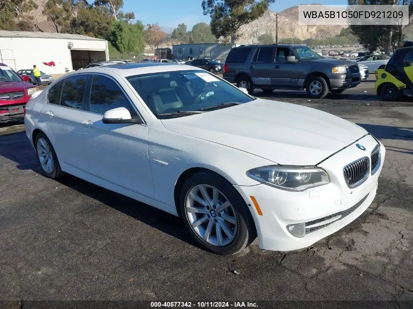 2015 BMW 5 Series 535I VIN: WBA5B1C50FD921209 Lot: 40577342