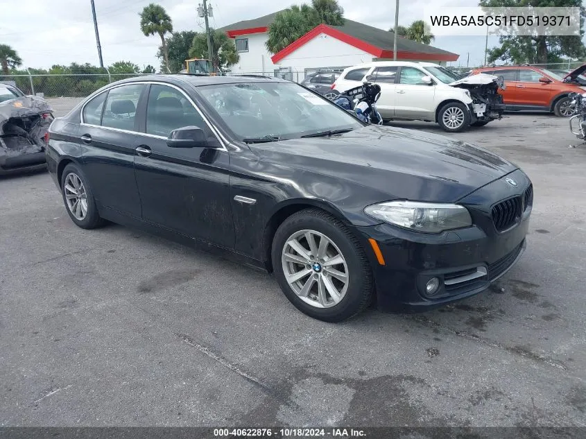 2015 BMW 528 I VIN: WBA5A5C51FD519371 Lot: 40622876