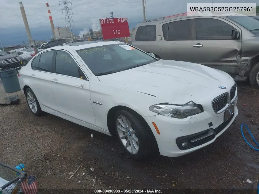 WBA5B3C52GG257961 2016 BMW 535I xDrive