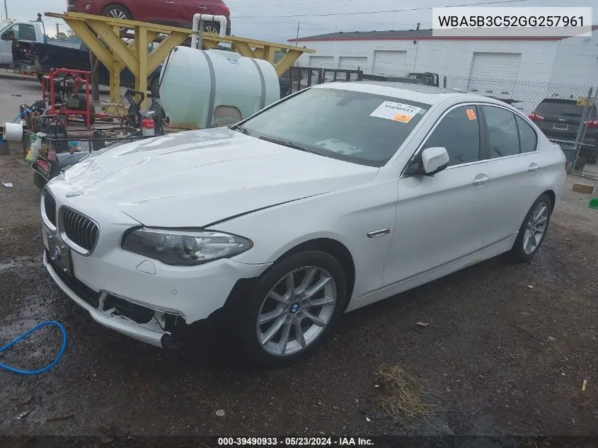 WBA5B3C52GG257961 2016 BMW 535I xDrive