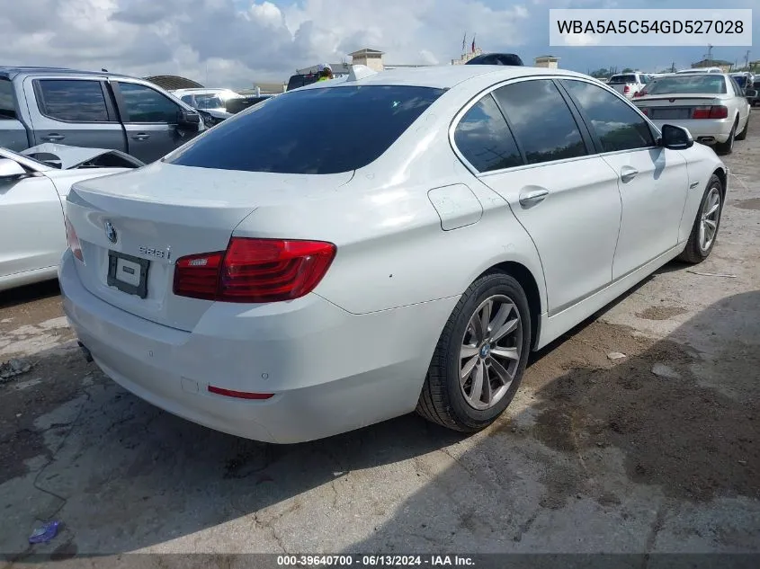 WBA5A5C54GD527028 2016 BMW 528I