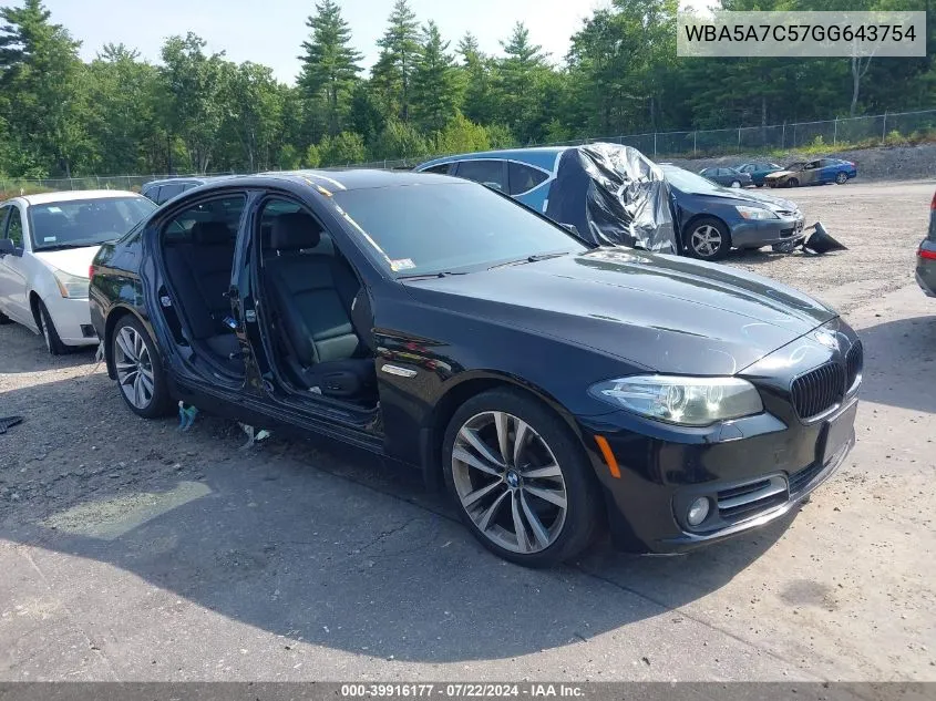 WBA5A7C57GG643754 2016 BMW 528I xDrive