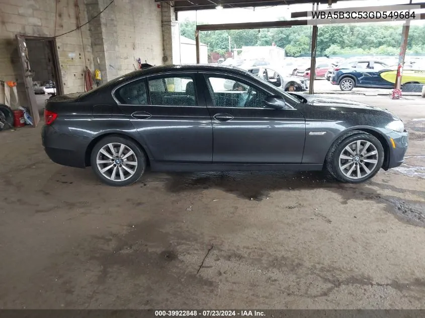 WBA5B3C53GD549684 2016 BMW 535I xDrive