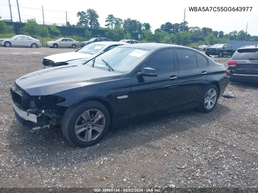 WBA5A7C55GG643977 2016 BMW 528I xDrive