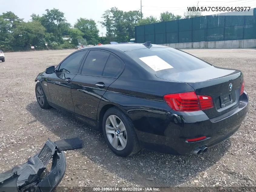 WBA5A7C55GG643977 2016 BMW 528I xDrive