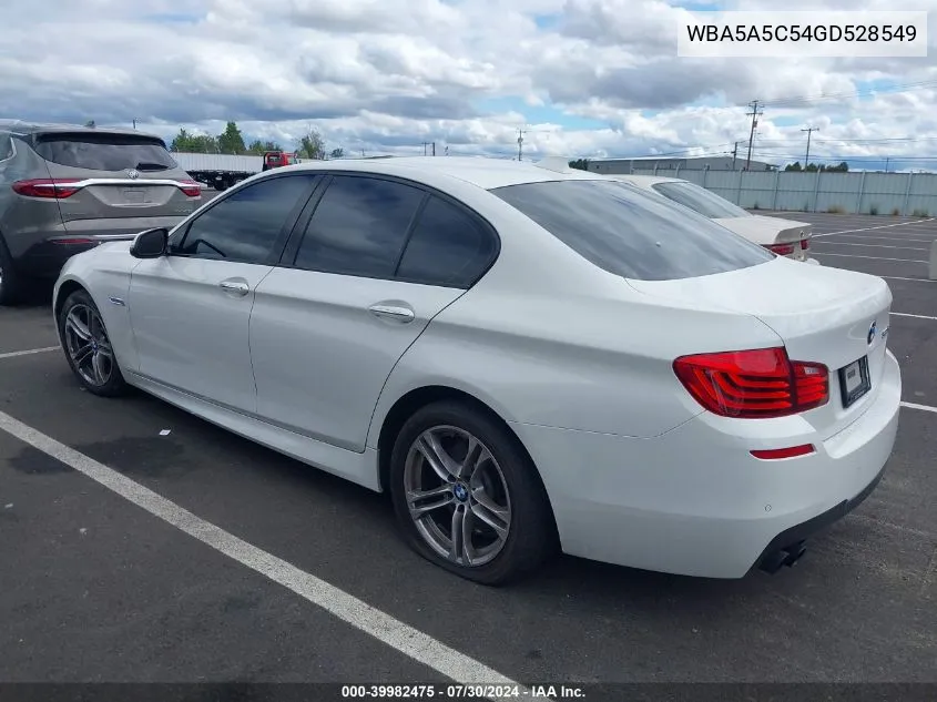 WBA5A5C54GD528549 2016 BMW 528I