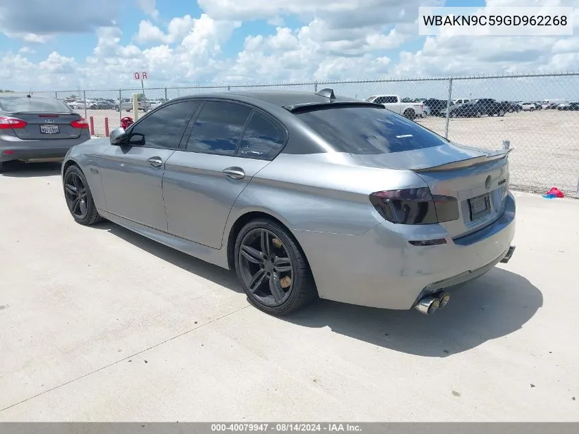 WBAKN9C59GD962268 2016 BMW 550I