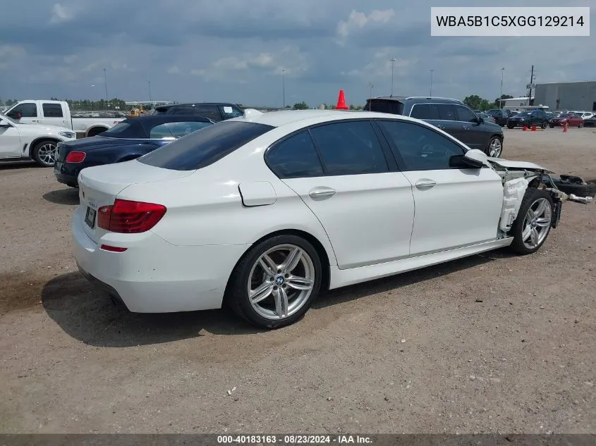 WBA5B1C5XGG129214 2016 BMW 535I