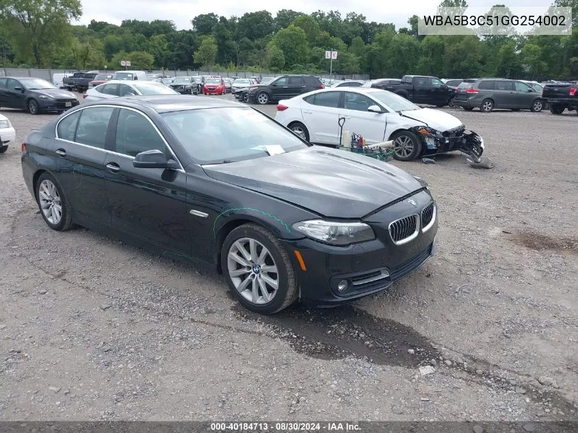 WBA5B3C51GG254002 2016 BMW 535I xDrive