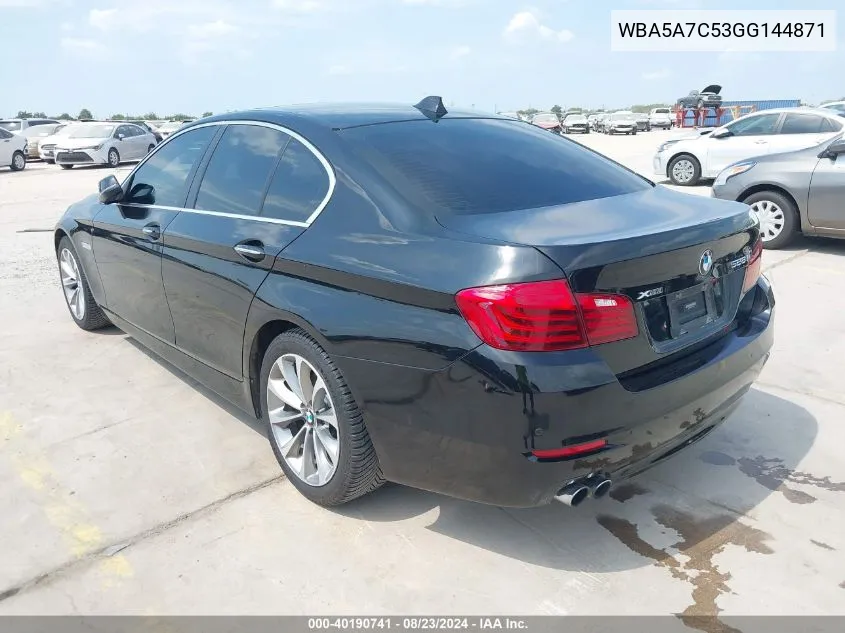 WBA5A7C53GG144871 2016 BMW 528I xDrive