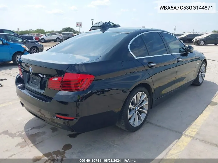 WBA5A7C53GG144871 2016 BMW 528I xDrive