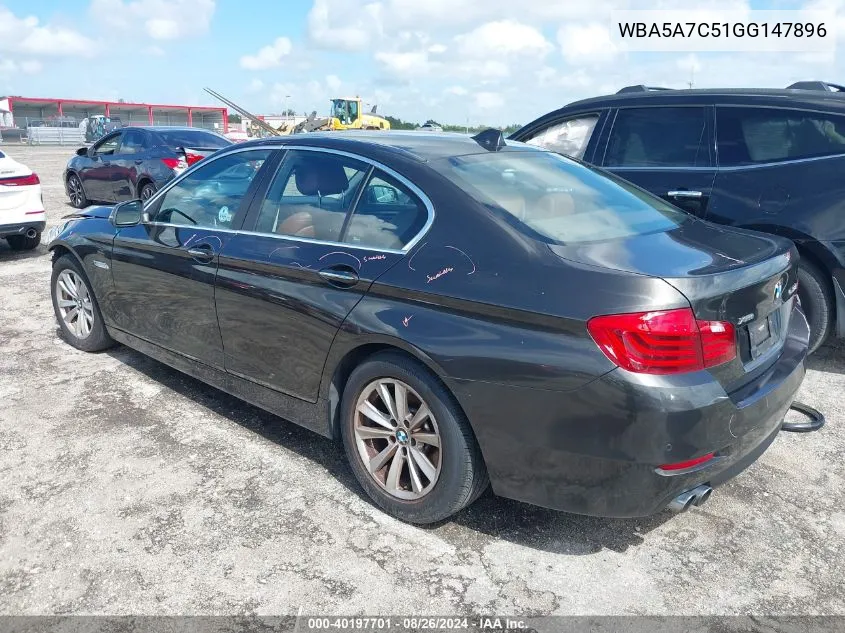 WBA5A7C51GG147896 2016 BMW 528I xDrive