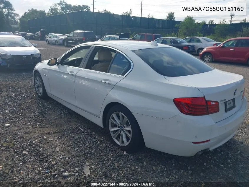 WBA5A7C55GG151160 2016 BMW 528I xDrive