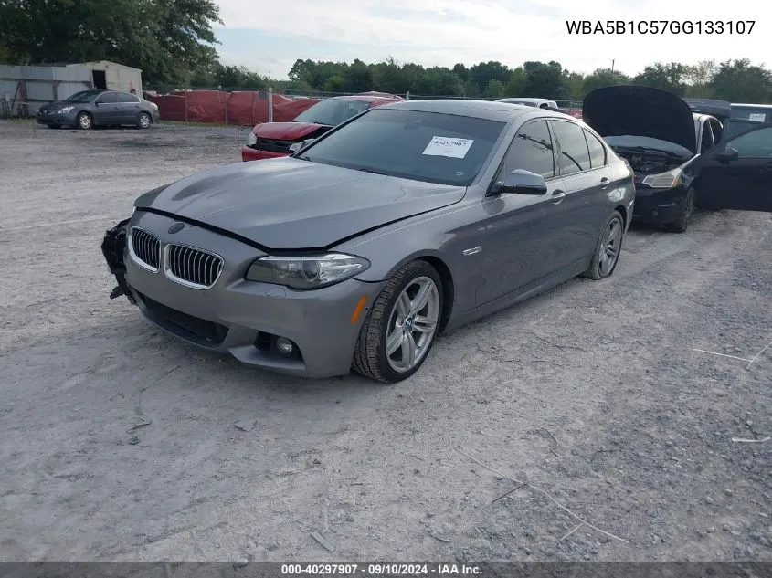 2016 BMW 535 I VIN: WBA5B1C57GG133107 Lot: 40297907