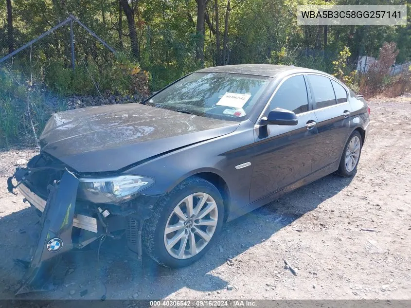 WBA5B3C58GG257141 2016 BMW 535I xDrive