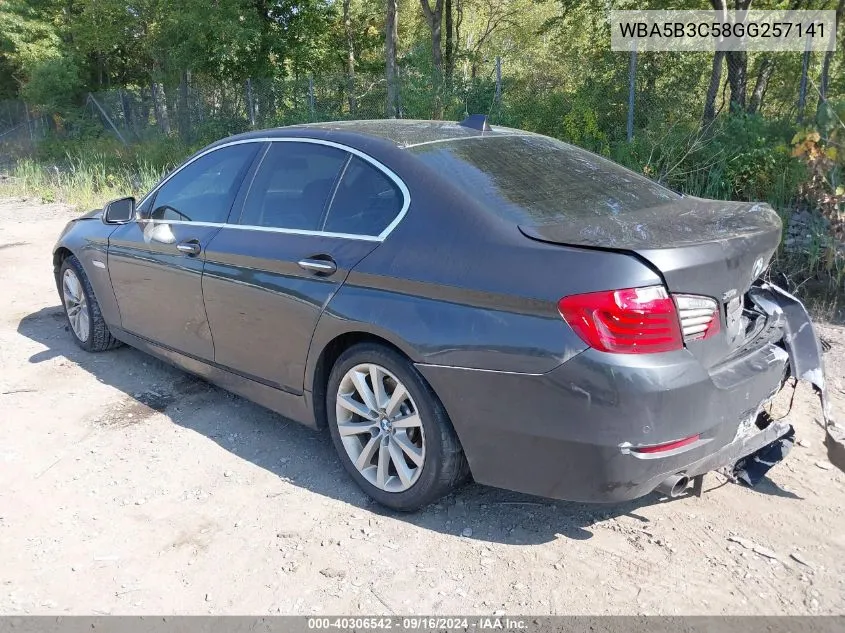 WBA5B3C58GG257141 2016 BMW 535I xDrive