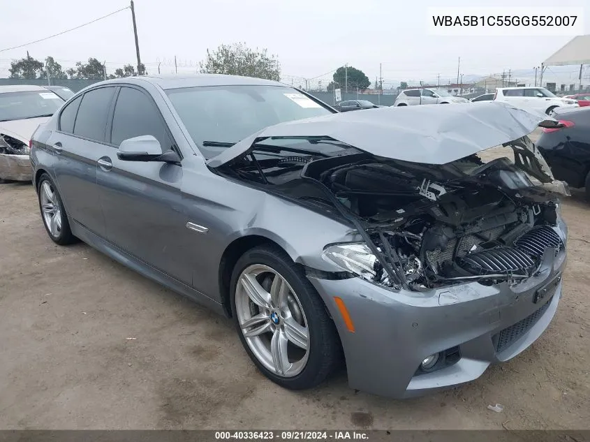 WBA5B1C55GG552007 2016 BMW 535I