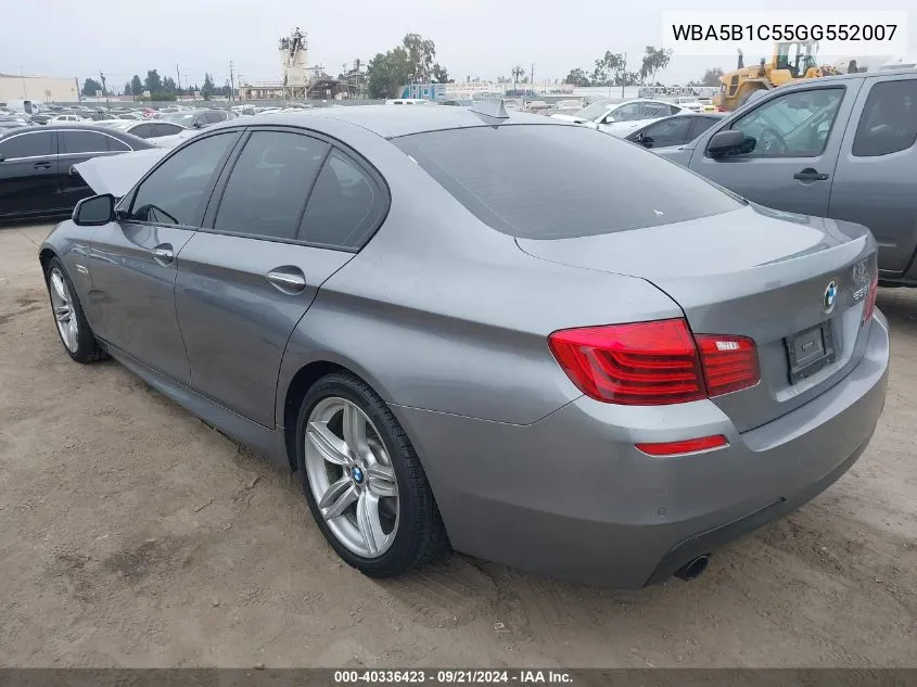 WBA5B1C55GG552007 2016 BMW 535I