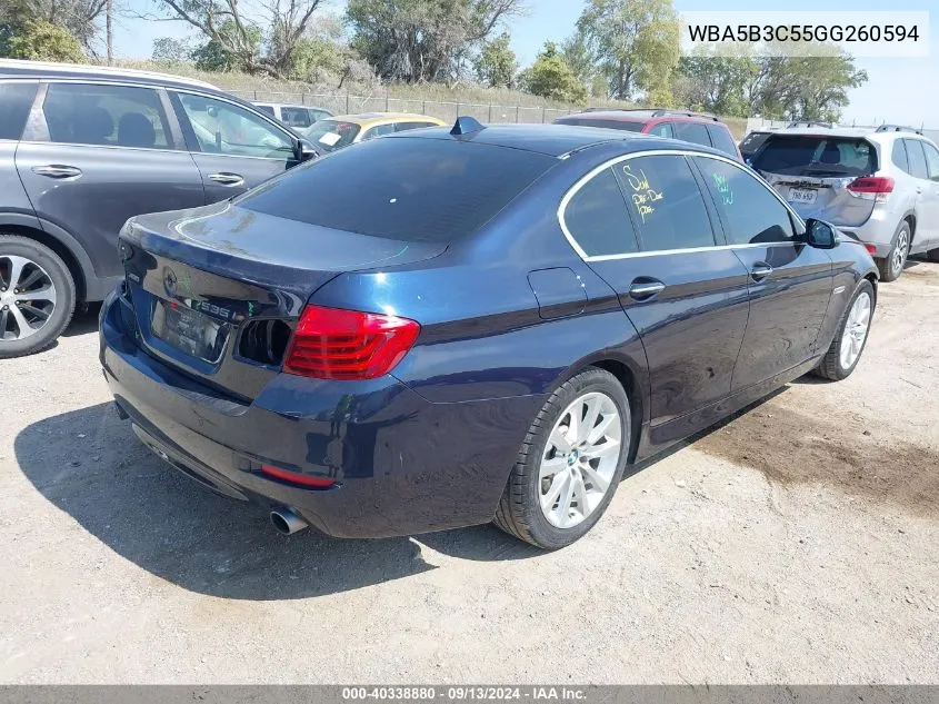 WBA5B3C55GG260594 2016 BMW 535I xDrive