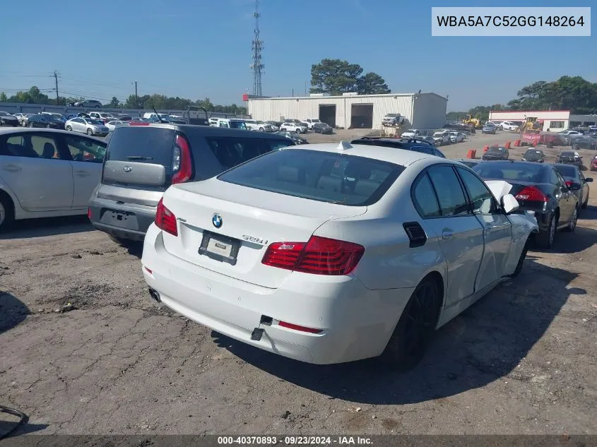 WBA5A7C52GG148264 2016 BMW 528 Xi