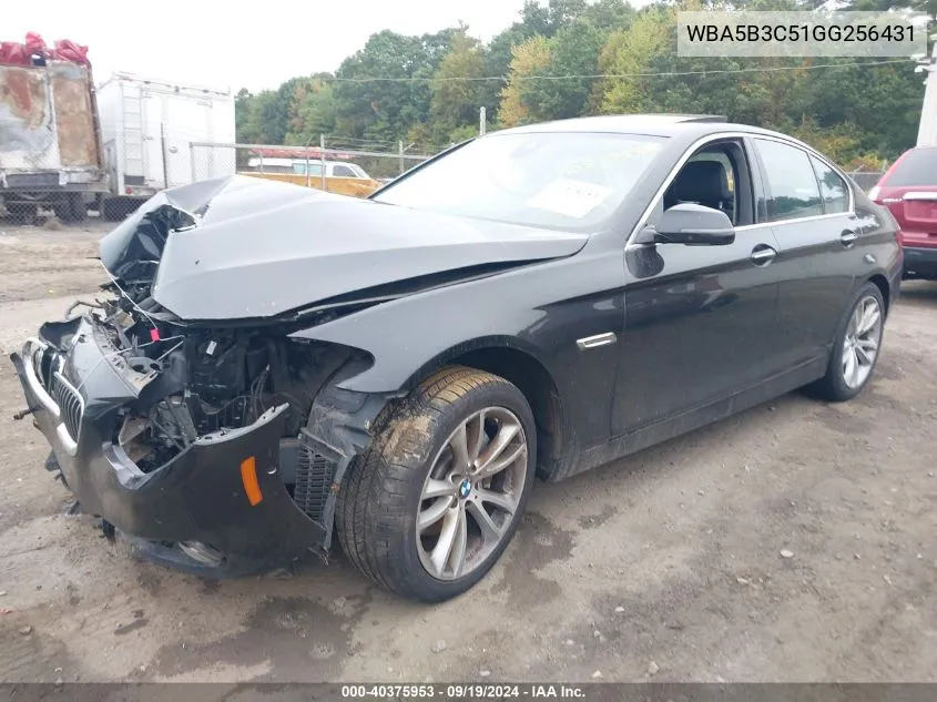 WBA5B3C51GG256431 2016 BMW 535I xDrive