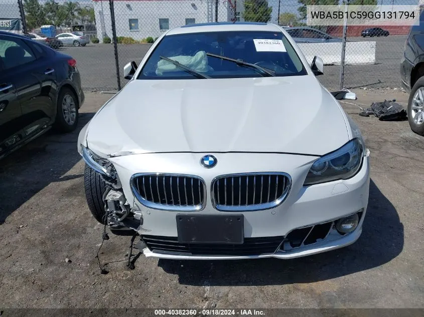 WBA5B1C59GG131794 2016 BMW 535 I