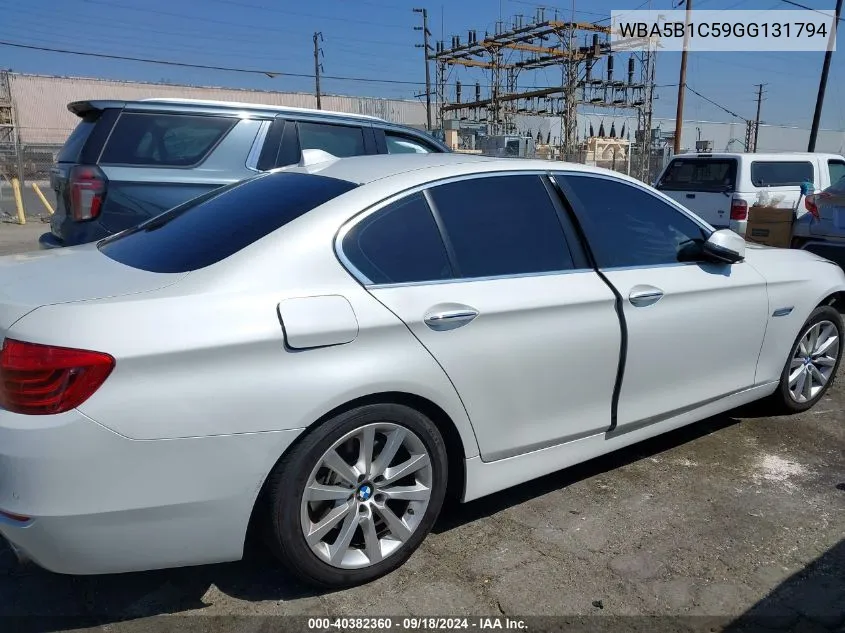 WBA5B1C59GG131794 2016 BMW 535 I