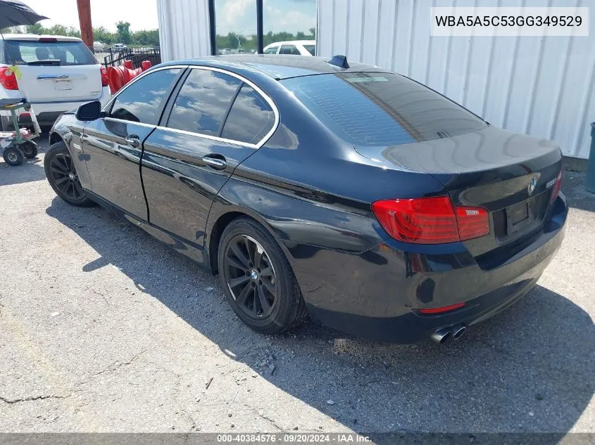 WBA5A5C53GG349529 2016 BMW 528I