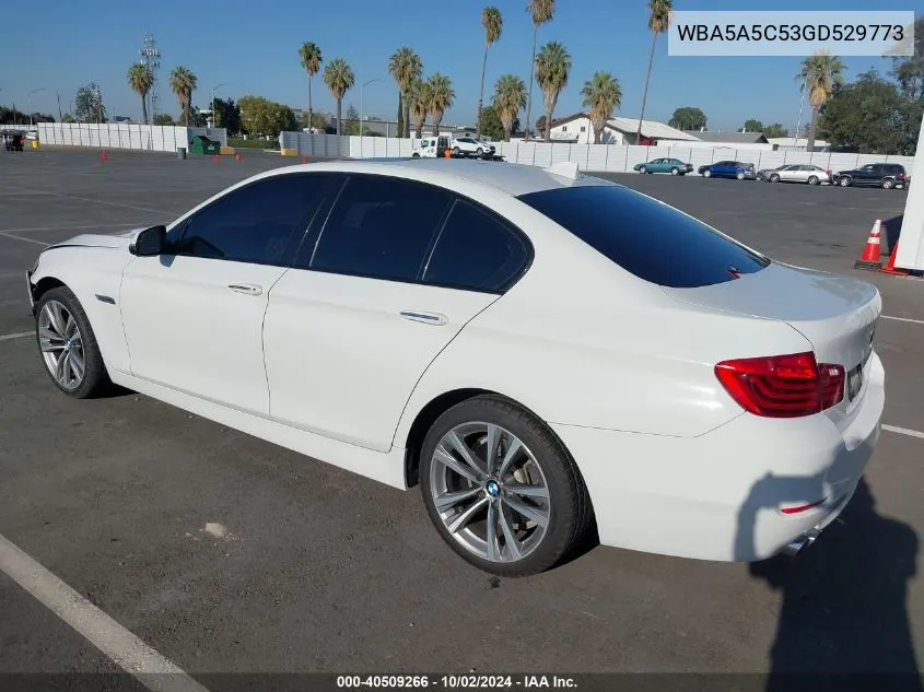 2016 BMW 528I VIN: WBA5A5C53GD529773 Lot: 40509266