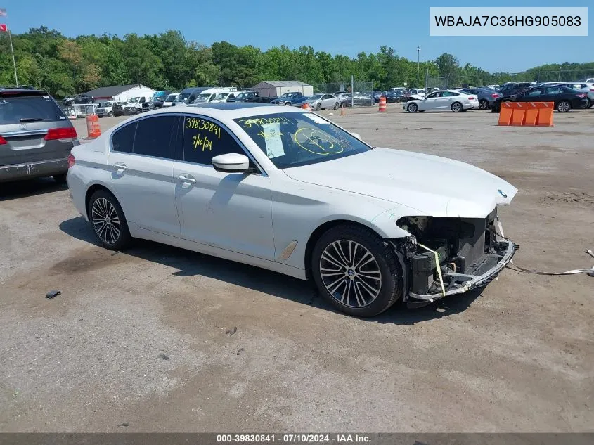 WBAJA7C36HG905083 2017 BMW 530I xDrive