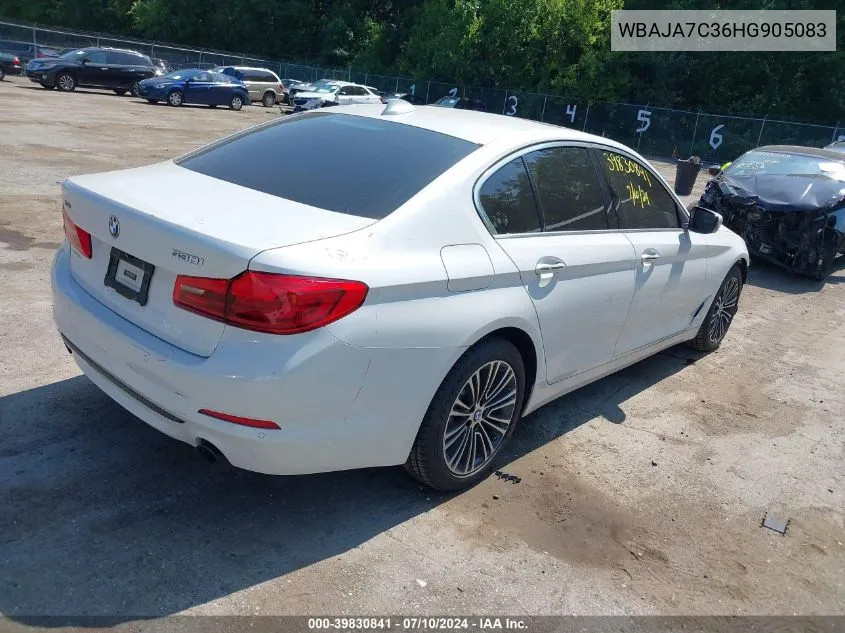 WBAJA7C36HG905083 2017 BMW 530I xDrive