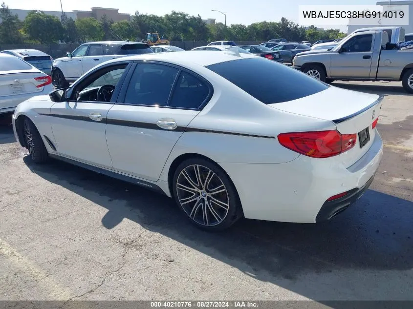 WBAJE5C38HG914019 2017 BMW 540I