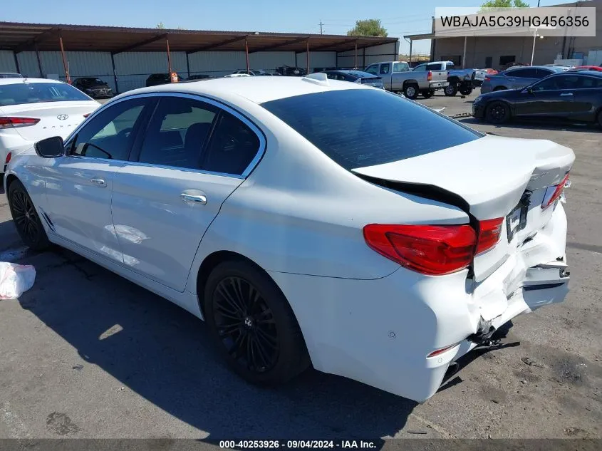 WBAJA5C39HG456356 2017 BMW 530I