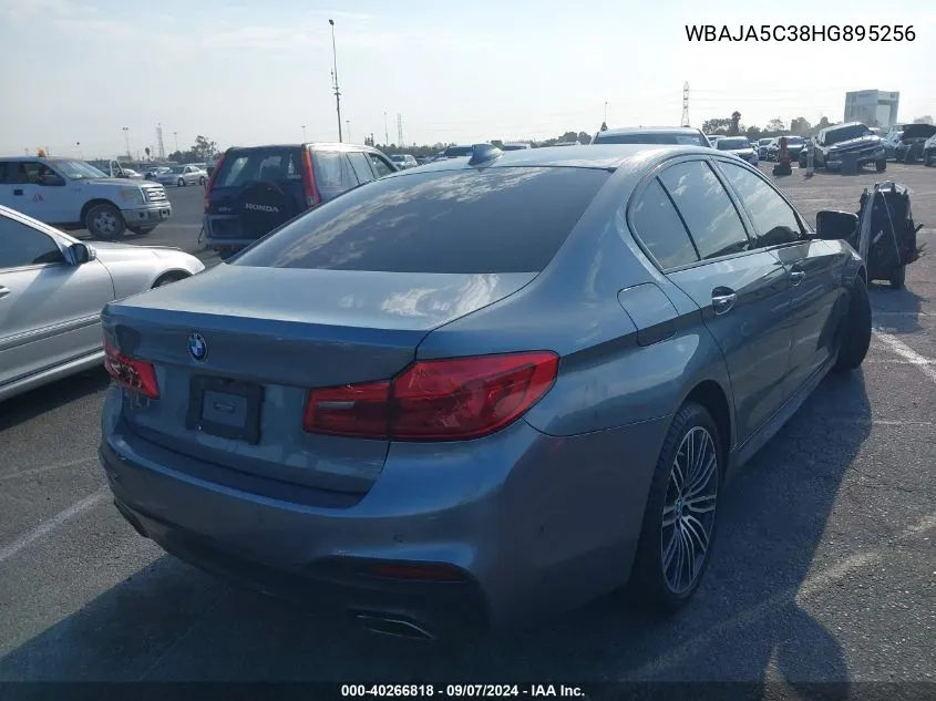 2017 BMW 530 I VIN: WBAJA5C38HG895256 Lot: 40266818