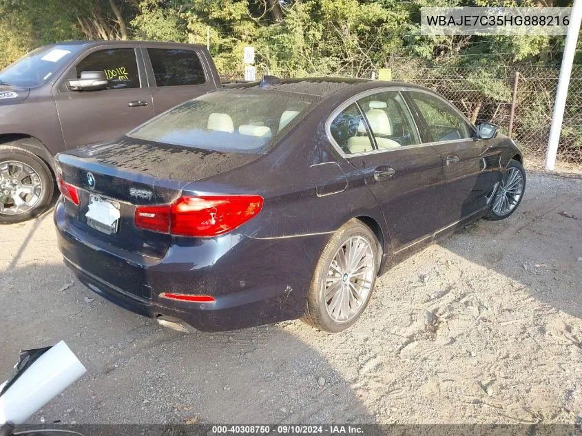 WBAJE7C35HG888216 2017 BMW 540I Xi