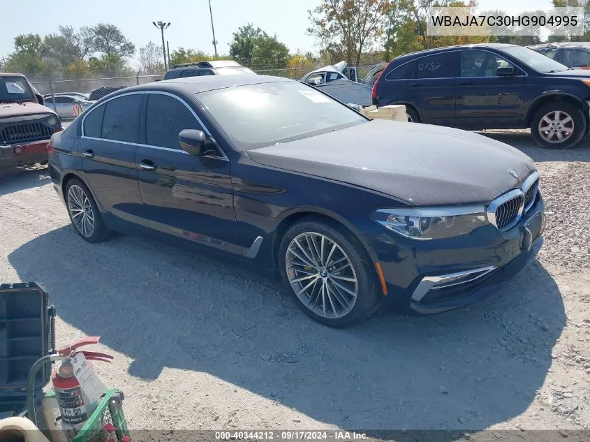 WBAJA7C30HG904995 2017 BMW 530I xDrive