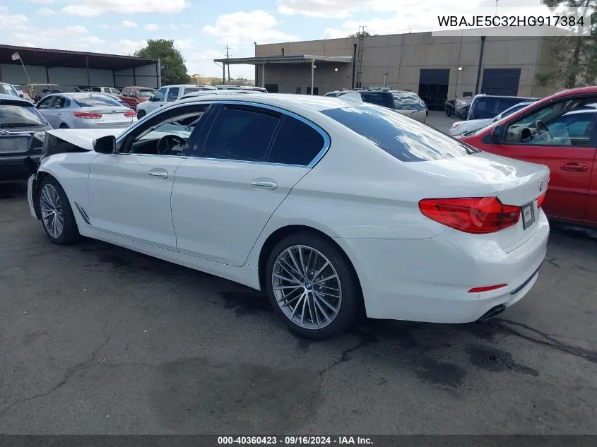 WBAJE5C32HG917384 2017 BMW 540I