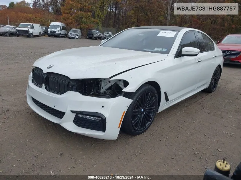 WBAJE7C31HG887757 2017 BMW 540I xDrive