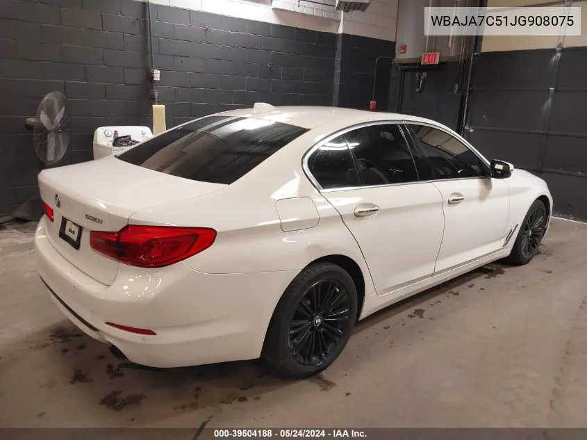 WBAJA7C51JG908075 2018 BMW 530I xDrive