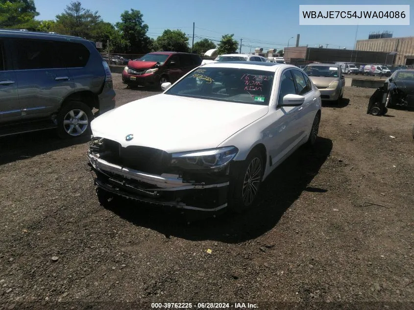 WBAJE7C54JWA04086 2018 BMW 540I xDrive