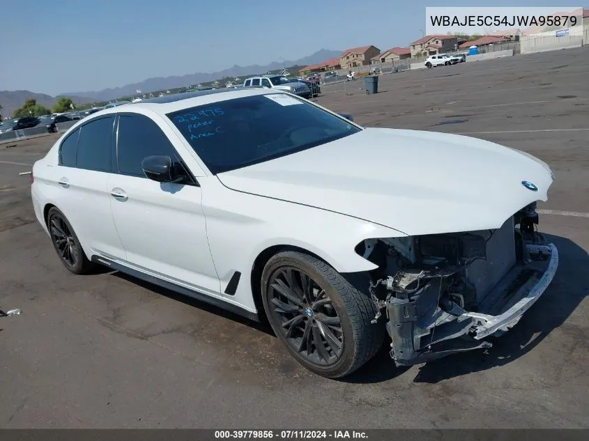 2018 BMW 540I VIN: WBAJE5C54JWA95879 Lot: 39779856