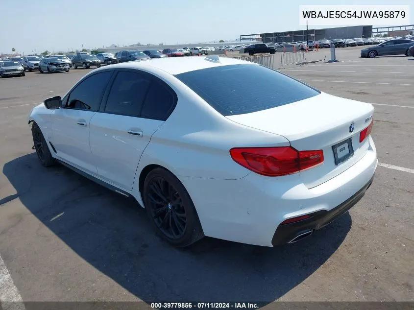 2018 BMW 540I VIN: WBAJE5C54JWA95879 Lot: 39779856