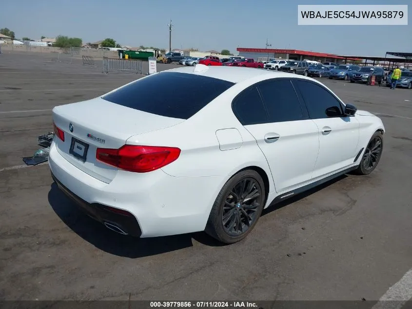 2018 BMW 540I VIN: WBAJE5C54JWA95879 Lot: 39779856