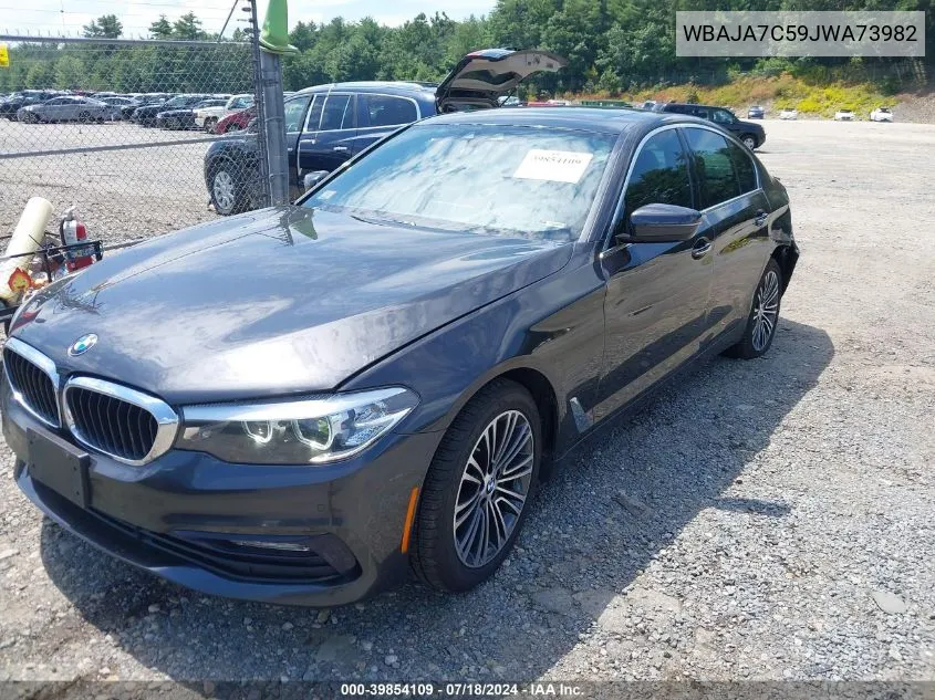 WBAJA7C59JWA73982 2018 BMW 530I xDrive