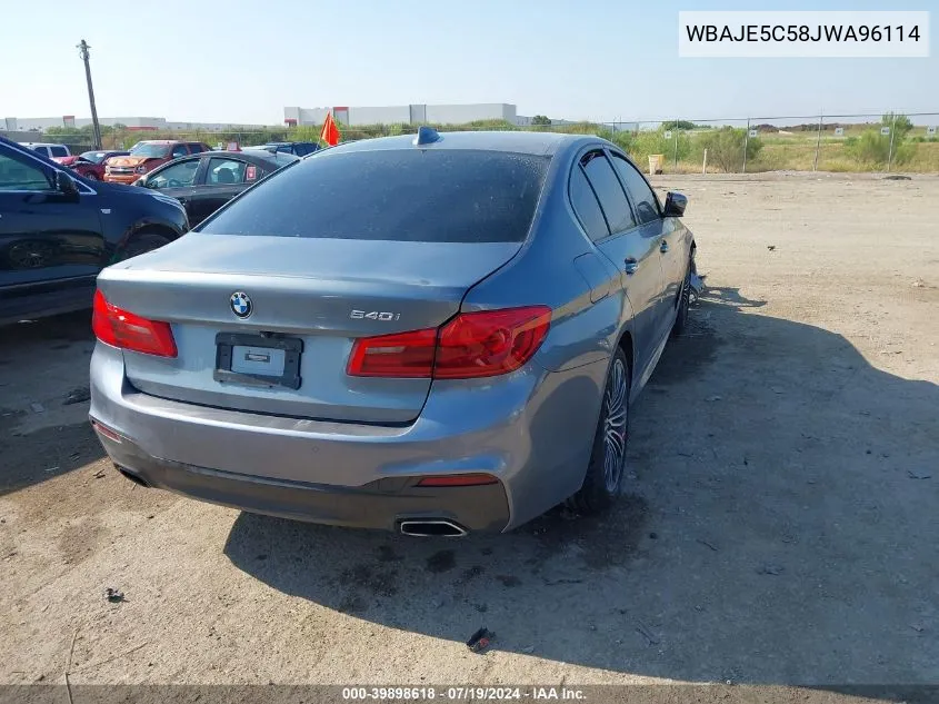 WBAJE5C58JWA96114 2018 BMW 540I